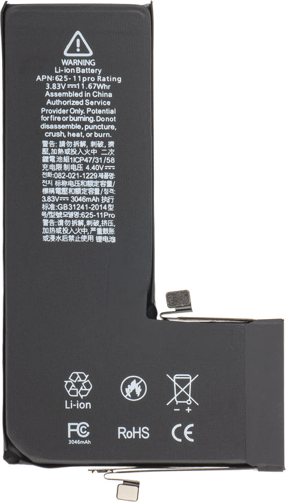 Baterija za Apple iPhone 11 Pro z integracijo BMS Flex Band (brez varjenja stikov) 