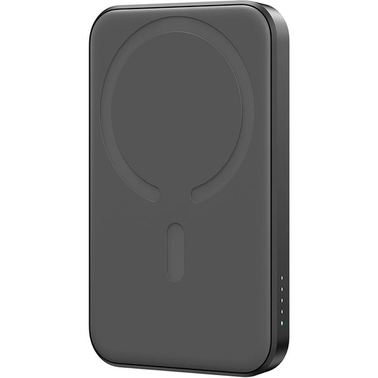 Joyroom JR-W020 Mini zunanja baterija, 5000 mAh, 20 W, QC + PD + FQI, 1 x QI - 1 x USB-A - 1 x USB-C, črna 