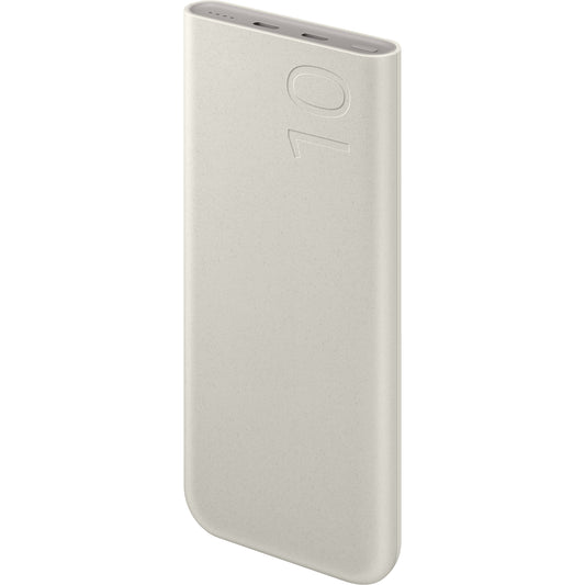 Samsung zunanja baterija, 10000 mAh, 25 W, PD, 2 x USB-C, bež EB-P3400XUEGEU