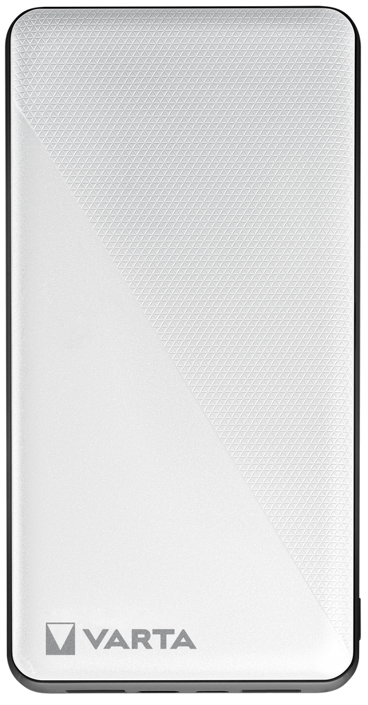 Zunanja baterija Varta Energy, 20000 mAh, 15 W, 2 x USB-A - 1 x USB-C, bela