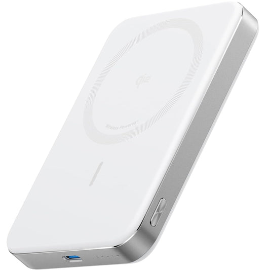 Anker MagGo Slim brezžična zunanja baterija, 10000 mAh, 30 W, PD + FQI, 1 x QI - 1 x USB-C, bela A1664H21 A1664H21 