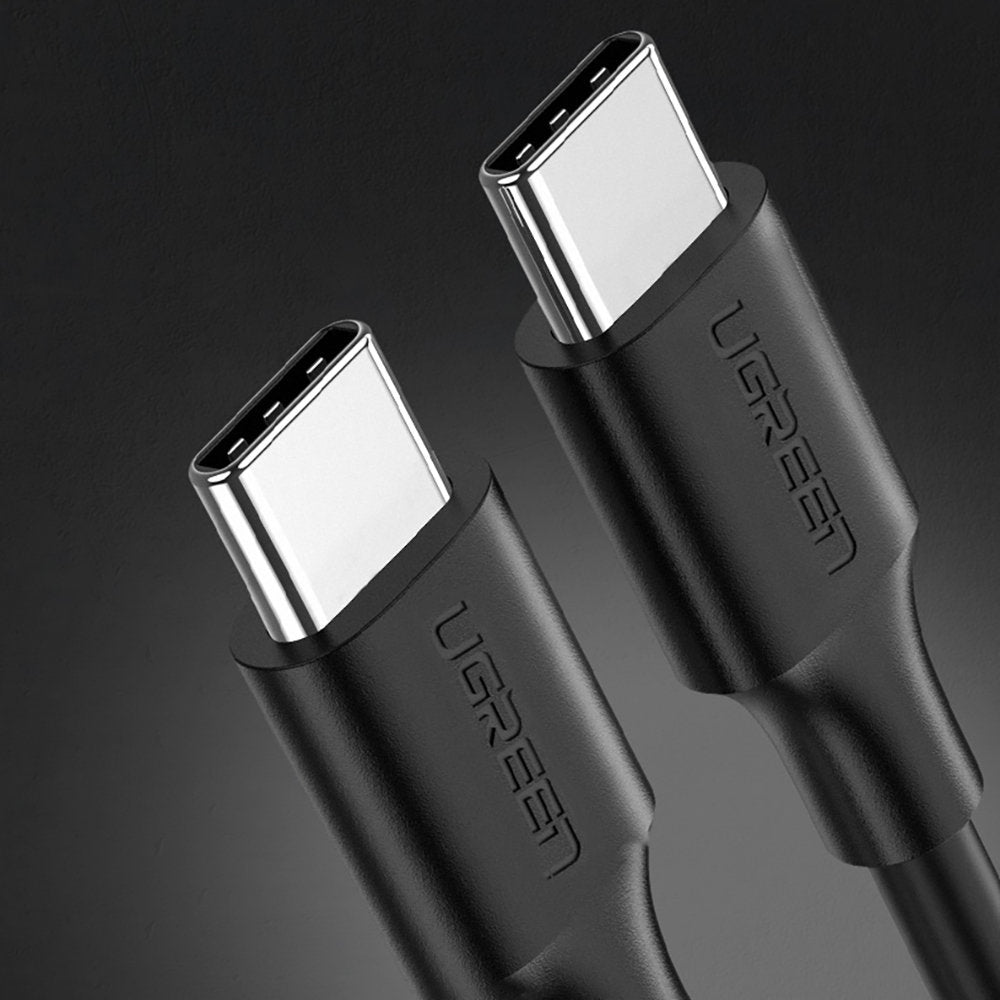 Kabel za prenos podatkov in polnjenje USB-C - USB-C UGREEN US286, 60 W, 1,5 m, črn