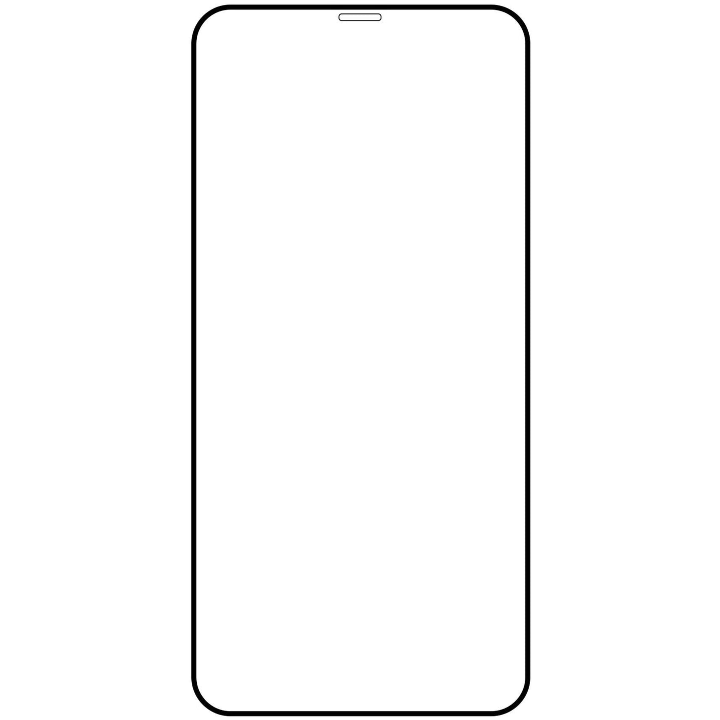 Screen Protector Veason PRO for Apple iPhone 12 Pro Max, Glass Shielded, Full Glue, 6D, Black 