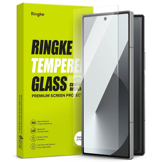 Ringke Cover Zaščita zaslona za Samsung Galaxy Z Fold6 F956, zaščiteno steklo, AB Ultra Glue, komplet 2 kosa, zunanji zaslon