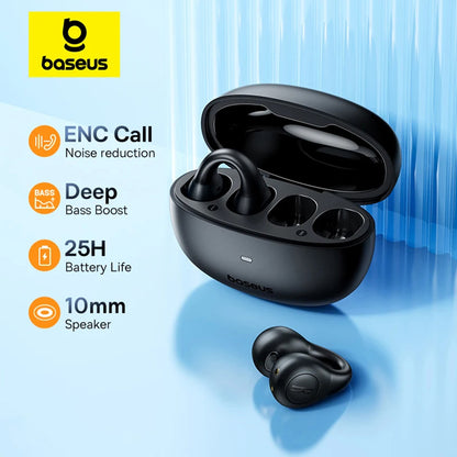 Zvezek za prostoročno telefoniranje Bluetooth Baseus AirGo AS01, TWS, črn A00069101113113-00 