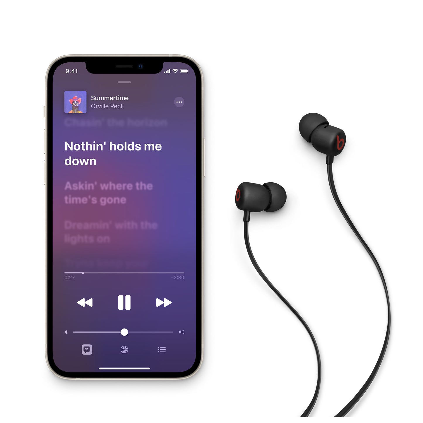 Beats Flex Bluetooth Handsfree, A2DP, črna MYMC2ZM/A 