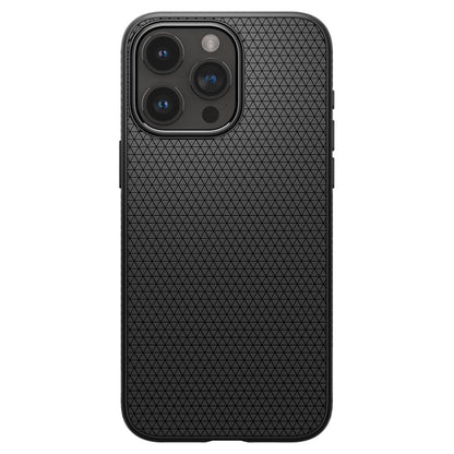 Case for Apple iPhone 15 Pro, Spigen, Liquid Air Matte, Black ACS06704 