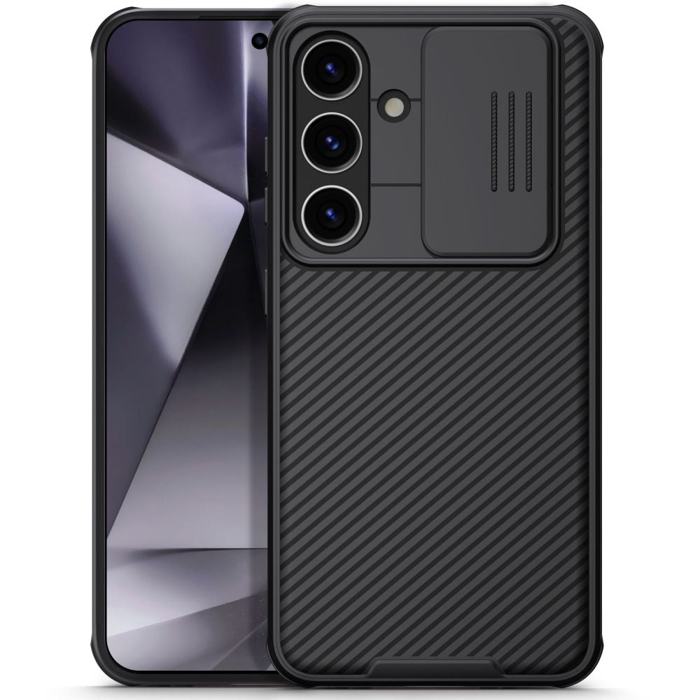 Ohišje za Samsung Galaxy S24+ S926, Nillkin, CamShield Pro, črno 