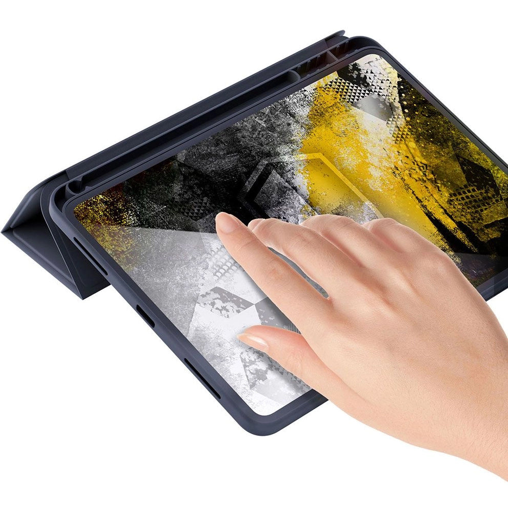 Ohišje za tablico Samsung Galaxy Tab S9 FE, 3MK, mehko, črno 