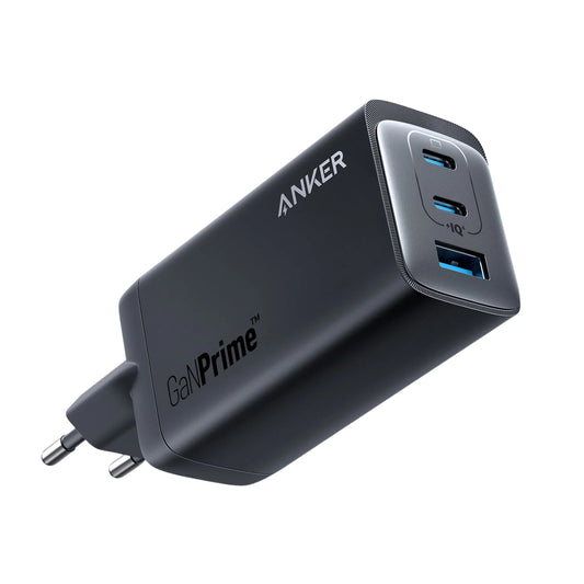 Mrežni polnilnik Anker 737, 120 W, 5 A, 1 x USB-A - 2 x USB-C, črn 