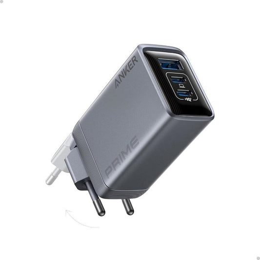 Mrežni polnilnik Anker Prime, 100 W, 3A, 1 x USB-A - 2 x USB-C, siv A2688341 A2688341 