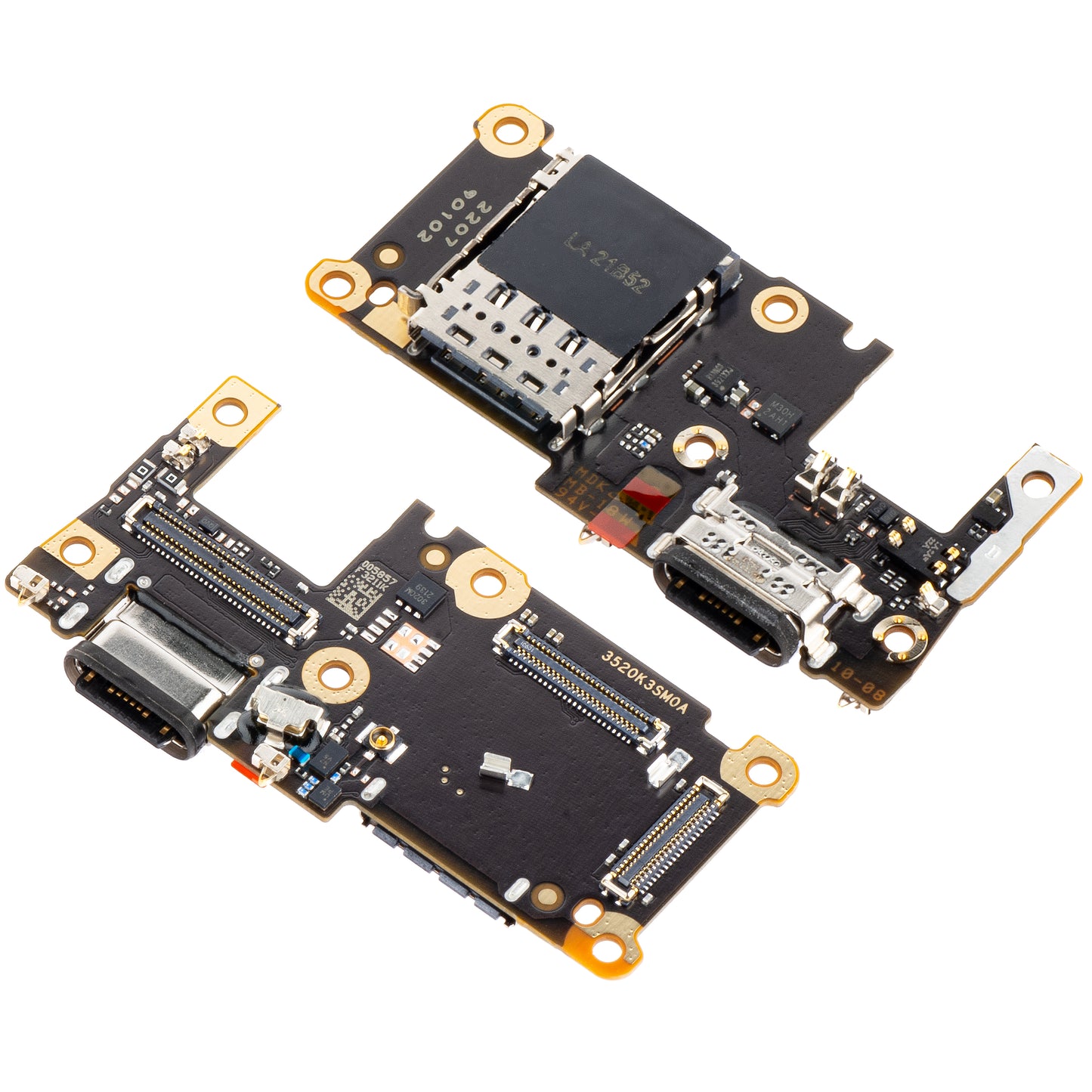 Board with Charging Connector - Microphone - SIM Reader Module Xiaomi 11T, Service Pack 560001K11R00 